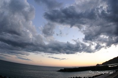 夕焼け-広野公園その2